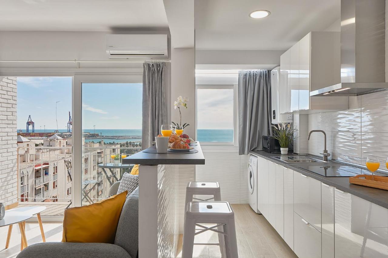 Ferienwohnung Sea Horizon Málaga Exterior foto