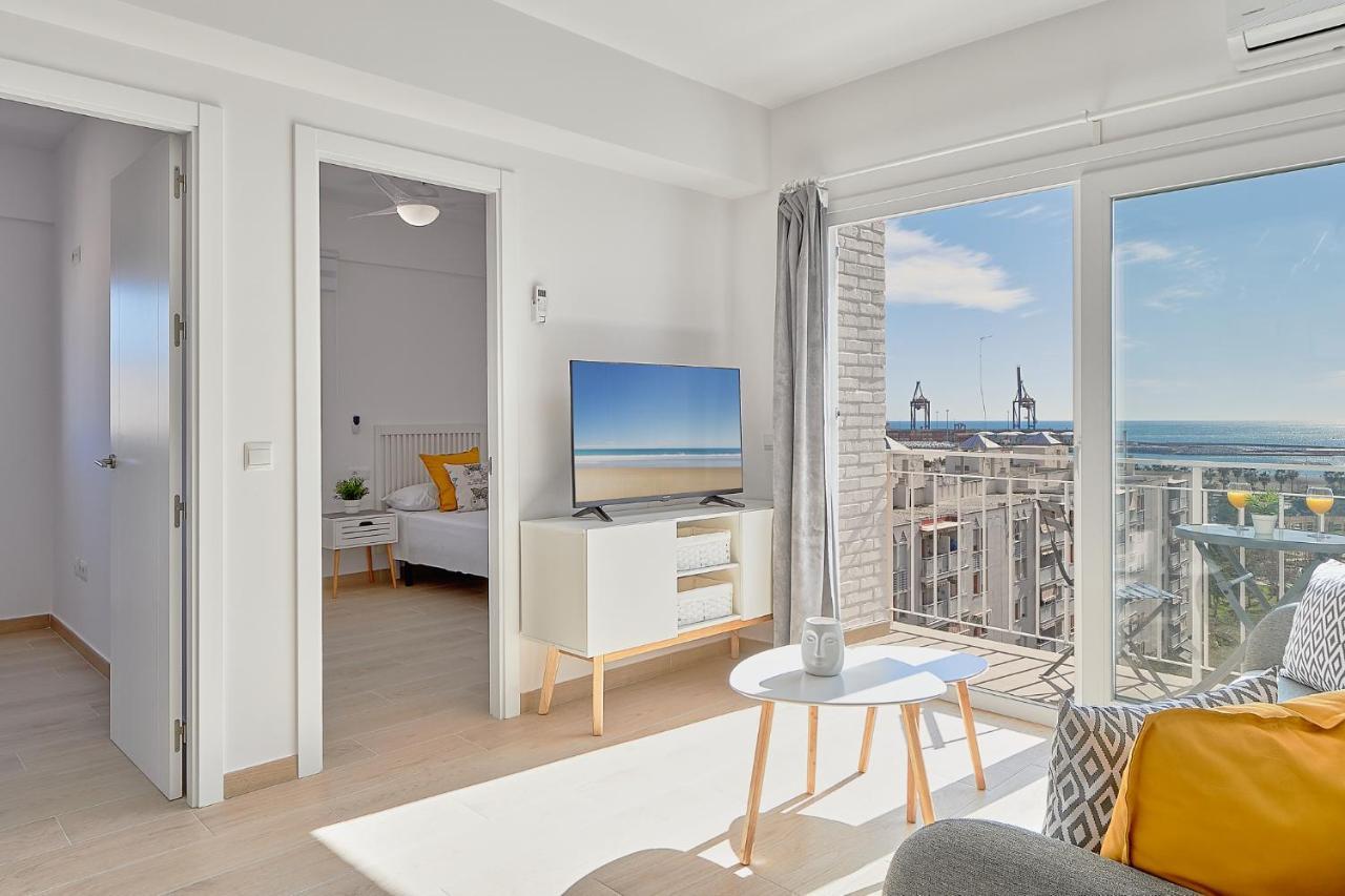 Ferienwohnung Sea Horizon Málaga Exterior foto
